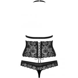 Комплект Obsessive 846-SEG-1 set (Чорний, S/M) - 4