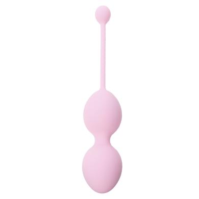 Вагінальні кульки Silicone Kegel Balls 32mm 125g Pink Boss Series