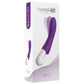 Вибратор для точки G LIEBE BEND IT RECHARGEABLE PURPLE - 1