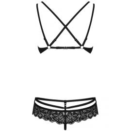 Комплект Obsessive 860-SET-1 set (Чорний, S/M) - 4