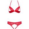 Комплект Obsessive 870-SEC-3 set (Красный, S/M)