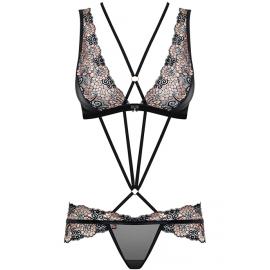 Комплект Obsessive 873-SEA-1 set (Чорно-золотий, L/XL) - 4