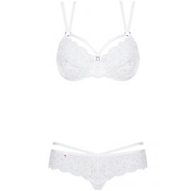 Комплект Obsessive 860-SET-2 set (Білий, L/XL) - 3
