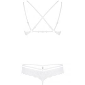 Комплект Obsessive 860-SET-2 set (Білий, L/XL) - 4