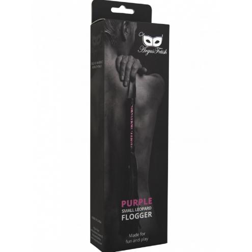 Батіг ARGUS PURPLE SMALL LEOPARD FLOGGER