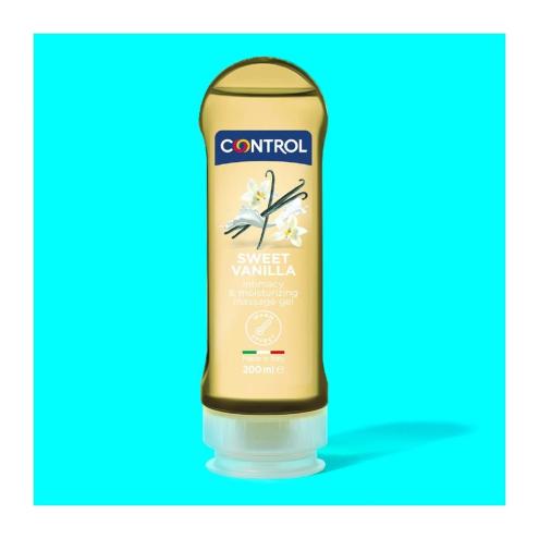 Массажный гель с ароматом ванили CONTROL SWEET VANILLA 200 ML