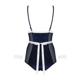 Костюм Obsessive Maid costume (Сине-белый, L/XL) - 4