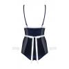 Костюм Obsessive Maid costume (Синьо-білий, L/XL)