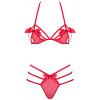 Комплект Obsessive Giftella set (Красный, L/XL)