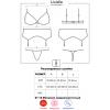Комплект Obsessive Lividia set (Красный, S/M)