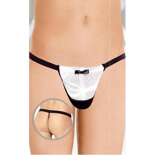 Еротична білизна стрінги Thong 4417 - white S/L
