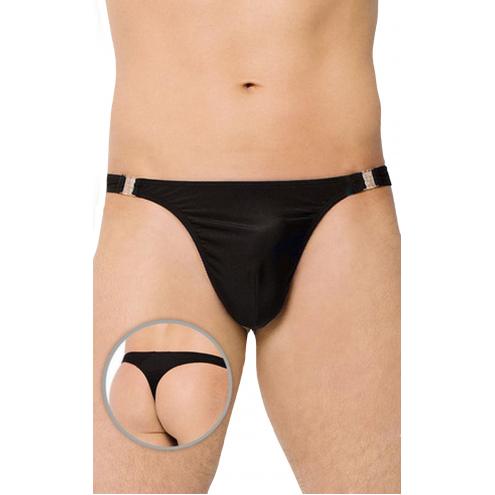 Эротическое белье стринги Thong 4432 - black XL