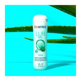 Лубрикант на водной основе с алоэ CONTROL ALOE 75 ML - 2