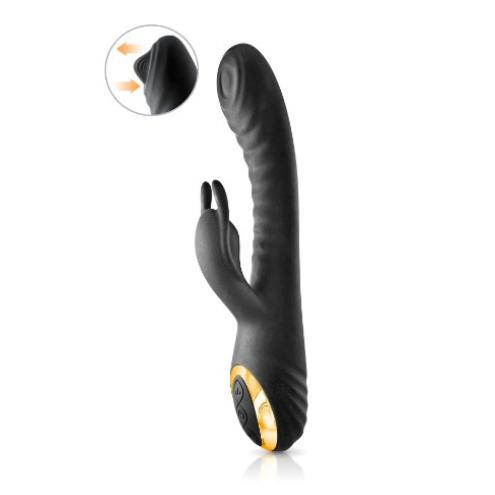 Силиконовый вибратор RABBIT MY MAHARANI BLACK EMPIRE VIBRATOR силиконовый вибратор RABBIT MY MAHARANI BLACK EMPIRE