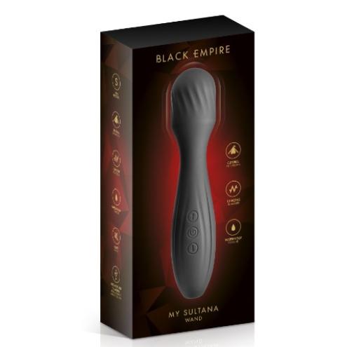 Силиконовый вибромассажер WAND MYSULTANA BLACKEMPIRE USB силиконовый вибромассажер WAND MYSULTANA BLACKEMPIRE USB