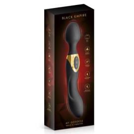 Силиконовий вібромасажер WAND VIBRO MY GODDESS BLACK EMP - 3