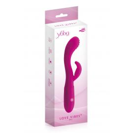 Силіконовий вібратор RABBIT YOBA + BESS VIBRATOR RABBIT USB