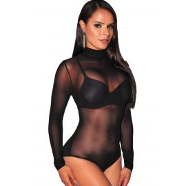 Еротичне боді R80303-1 BLACK TU (Size: TU) - 1