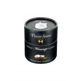 Ароматична масажна свічка Secret Pleasure COCONUT 80 ML - 3
