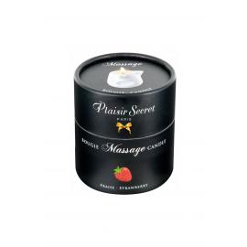 Ароматична масажна свічка Secret Pleasure STRAWBERRY 80 ML - 2