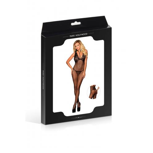 Еротичний комбінезон сітка SUIT H3249 BLACK TU (Size: TU)