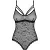 Боді Obsessive 818-TED-1 (Чорний, S/M)