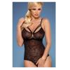 Боді Obsessive 818-TED-1 (Чорний, S/M)