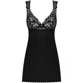Комплект Obsessive Donna Dream babydoll (Чорний, XS/S) - 3