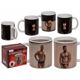 Чашка з термоефектом Stoneware Mug Stripper Boy, 300 мл - 1