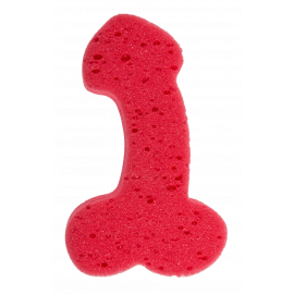 Губка для ванны Sponge Willy Red, 19 см - 1