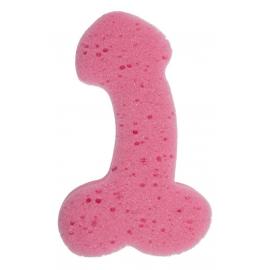 Губка для ванны Sponge Willy Pink, 19 см - 1