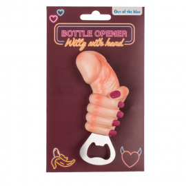 Открывалка Bottle Opener Willy With Hand, 13 см - 3