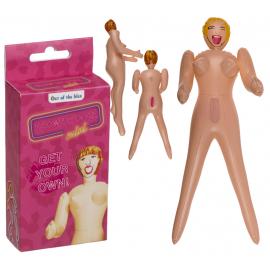 Надувная мини кукла Mini Blow Up Doll Mini Blonde, 66 см - 1