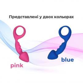 Анальна пробка Adrien Lastic Budy Blue - 2