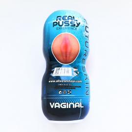 Недорогий мастурбатор-вагіна Alive Super Realistic Vagina - 2