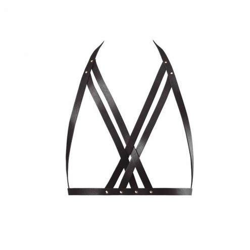 Портупея в виде бюста (бра) цвет: черный MAZE (Испания)