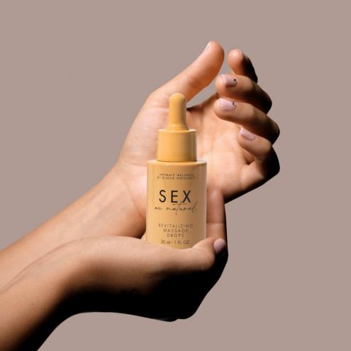 Краплі для інтимного масажу Revitalising Intimate Massage Drops, 30 мл Sex au Naturel by Bijoux Indiscrets (Іспанія)