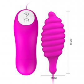 Вібростимулятор BAILE- PLEASURE SHELL, 12 vibration functions - 4