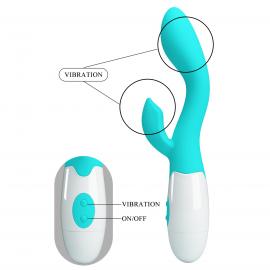 Вибратор PRETTY LOVE Brighty light blue, 30 function - 6