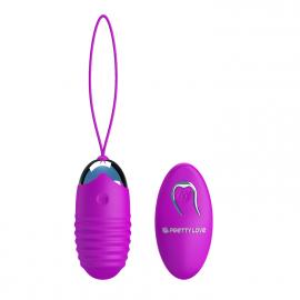 Віброяйце з пультом керування PRETTY LOVE JESSICA USB 12 functions
