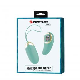 Віброяйце PRETTY LOVE Mina-10 vibration functions 9 speed levels, Wireless remote control - 6