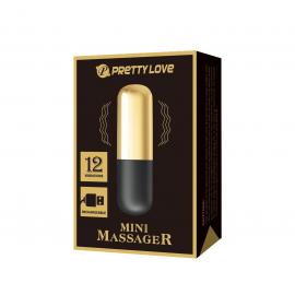 Вібромасажер PRETTY LOVE MINI MASSAGER, 12 vibration functions - 2
