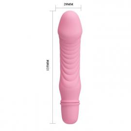 Класичний вібратор PRETTY LOVE STEV PINK - 3