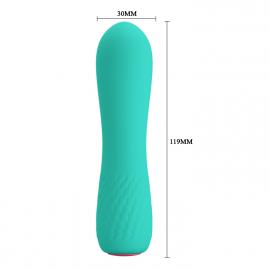 Вібратор PRETTY LOVE ELFIN 12 FUNCTIONS USB GREEN - 6