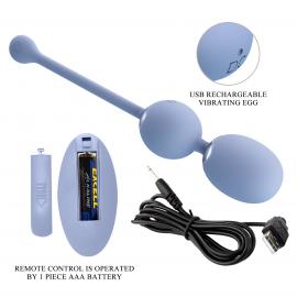 Вагинальные шарики Pretty Love Willie chaser 6, Blue,Wireless remote control - 7