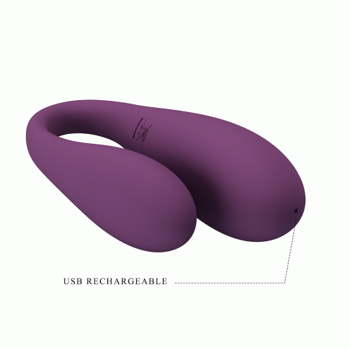 Вибратор Pretty Love August, розовый