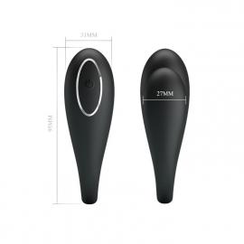 Вібратор PRETTY LOVE ALGERNON USB Black 12 function - 9