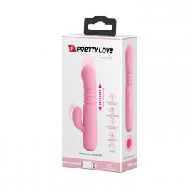 Силіконовий вібратор PRETTY LOVE LEOPOLD 4 Function Vibrations - 6
