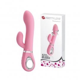 Вібратор PRETTY LOVE TERNENCE USB PINK 4 rot. 12 vibration