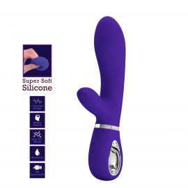 Вибратор PRETTY LOVE THOMAS USB PURPLE new 7 function - 3